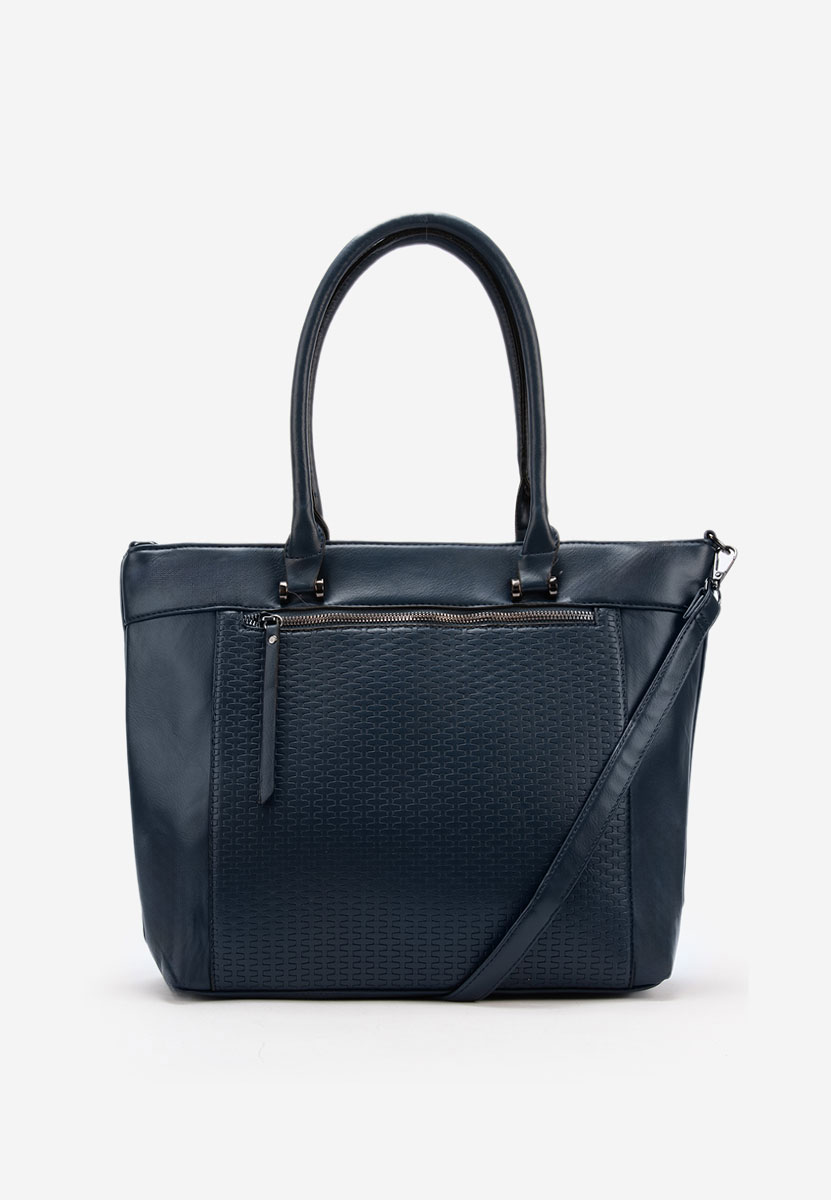 Granatowe torebka do ręki Seziana