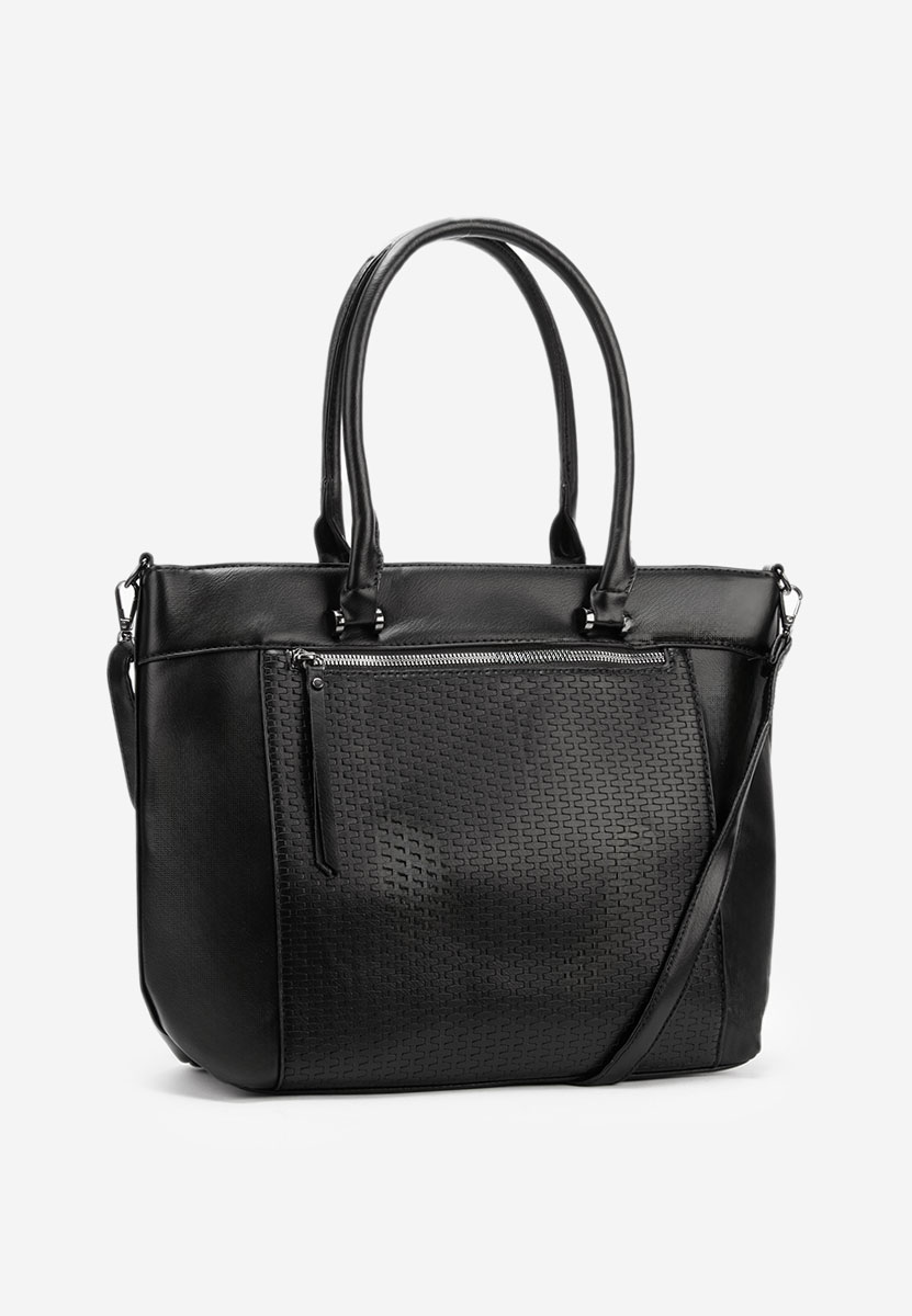 Czarna torebka do ręki Seziana