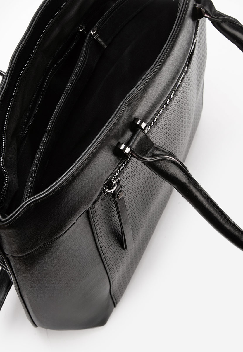 Czarna torebka do ręki Seziana