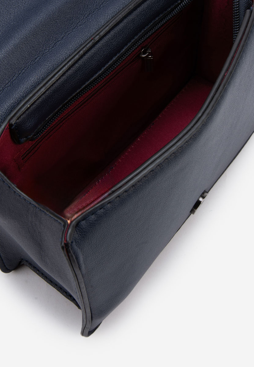 Granatowe torebka na ramię Ethelda