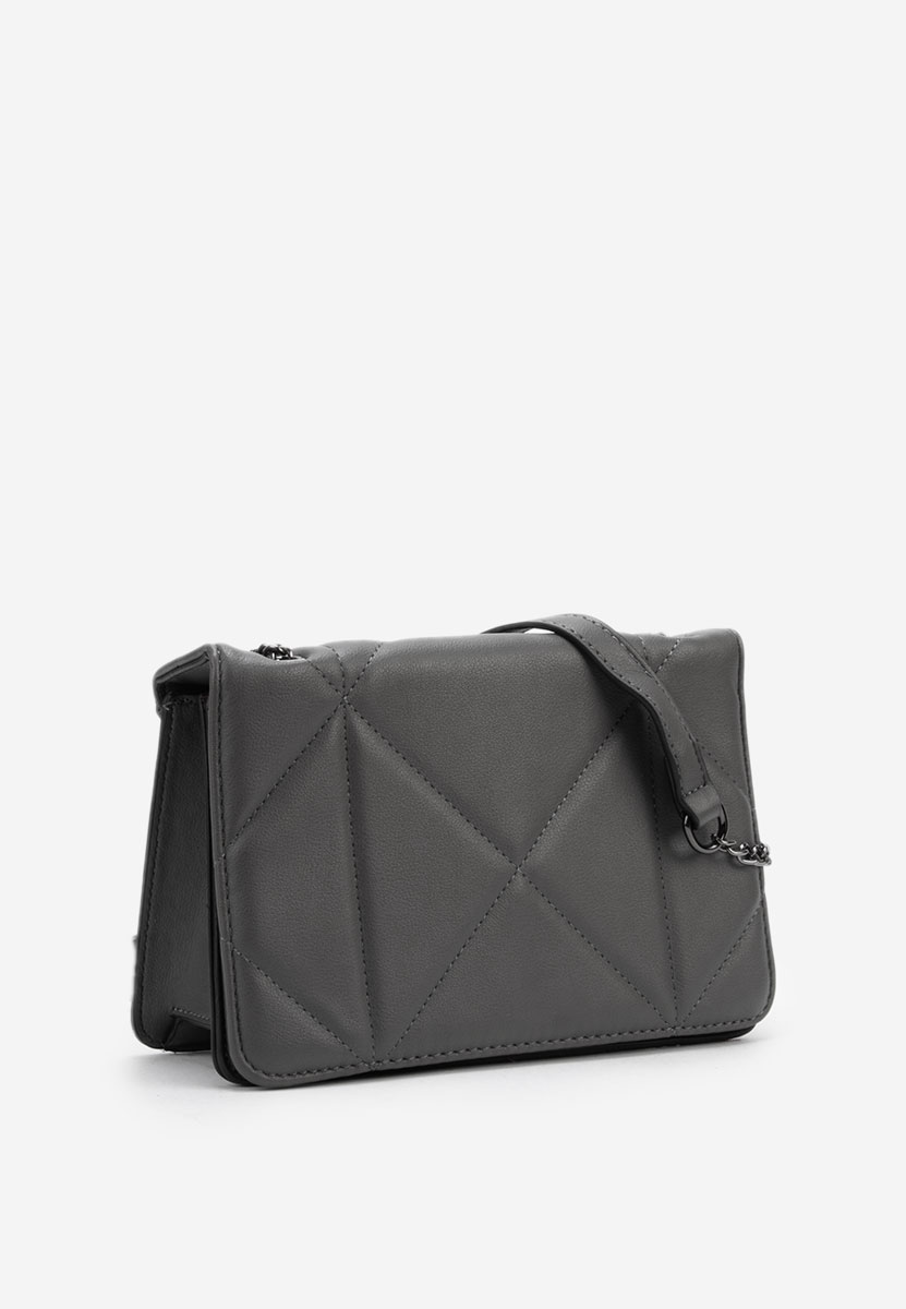 Szare torebka na ramię Ethelda