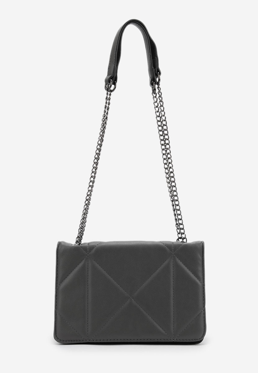 Szare torebka na ramię Ethelda