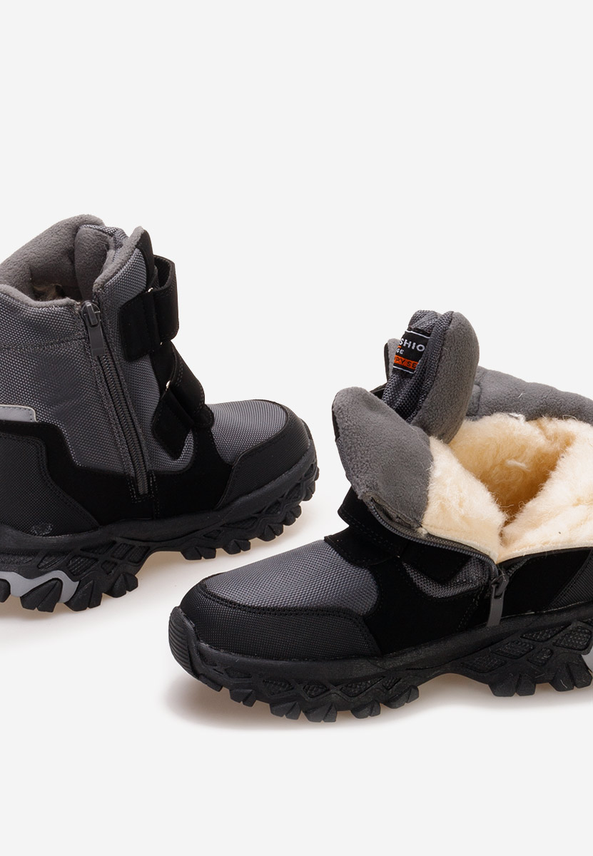 Szare botki chłopięce Forrest