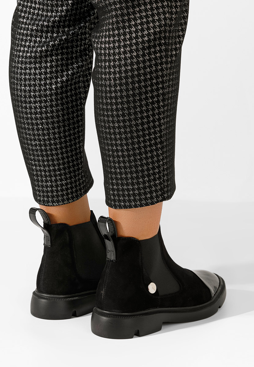 Czarne botki chelsea Lamira V2