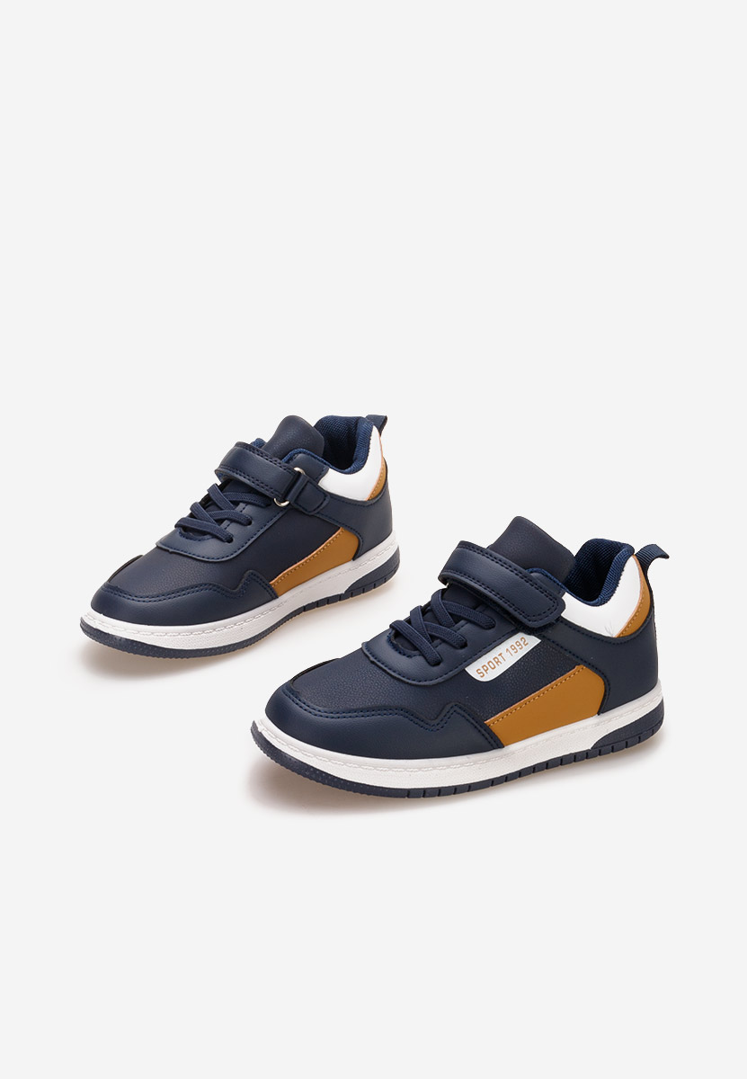 Granatowe sneakersy chłopięce Ataran