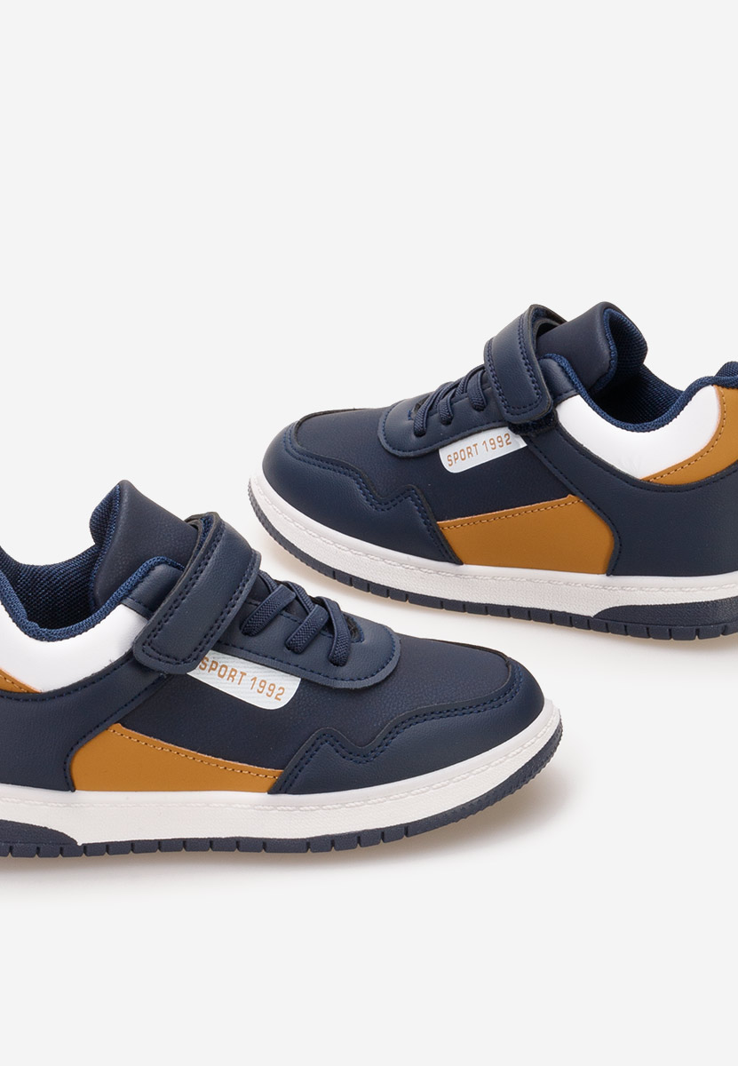 Granatowe sneakersy chłopięce Ataran