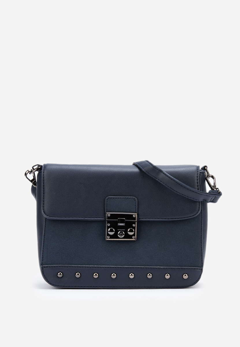 Granatowe torebka na ramię Aresea