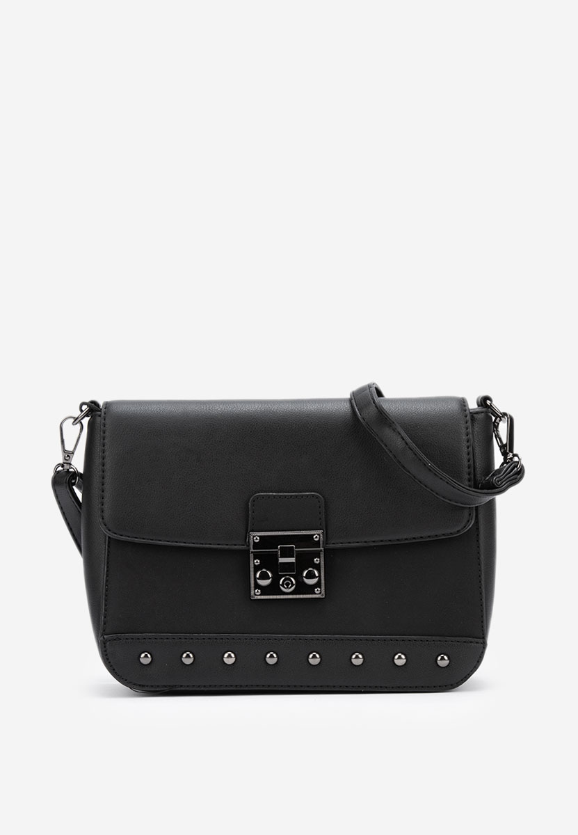 Czarna torebka na ramię Aresea