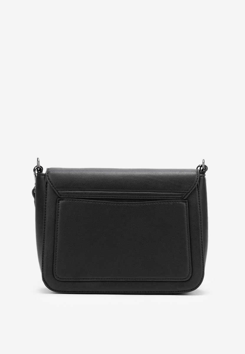 Czarna torebka na ramię Aresea