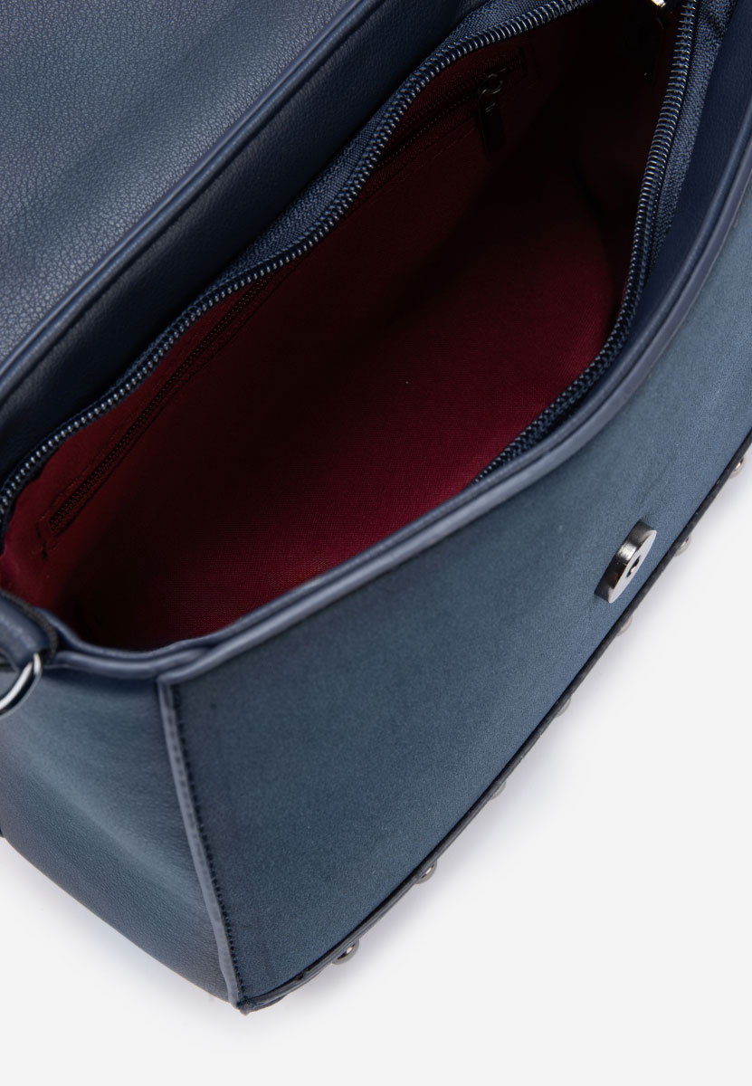 Granatowe torebka na ramię Aresea