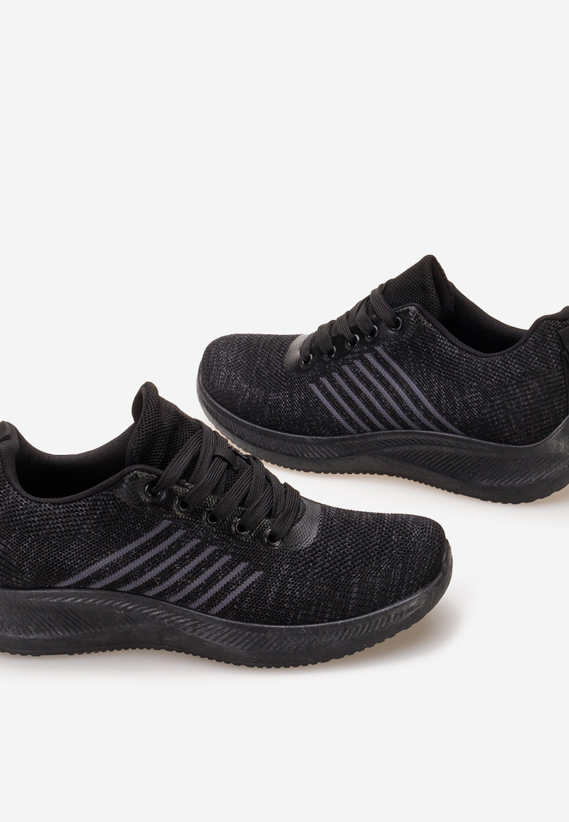 Czarne buty sportowe męskie Garrett