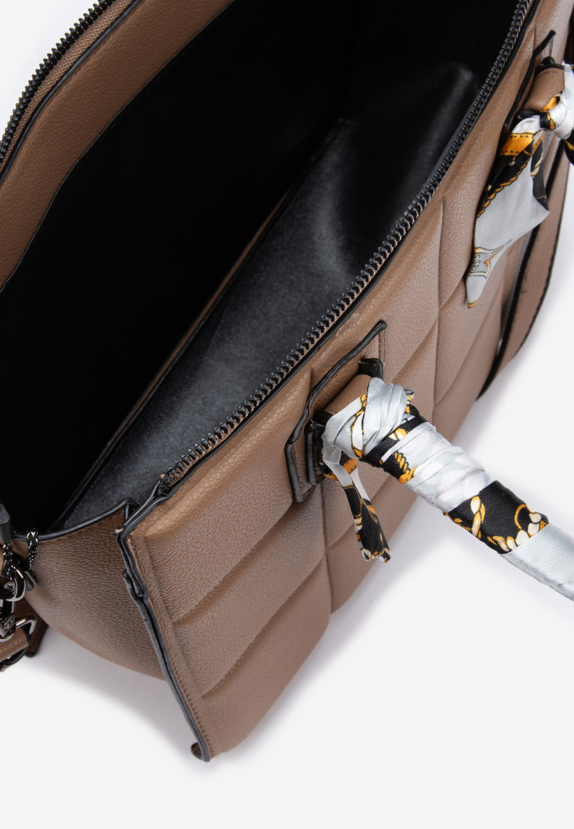 Khaki torebka do ręki Selenite