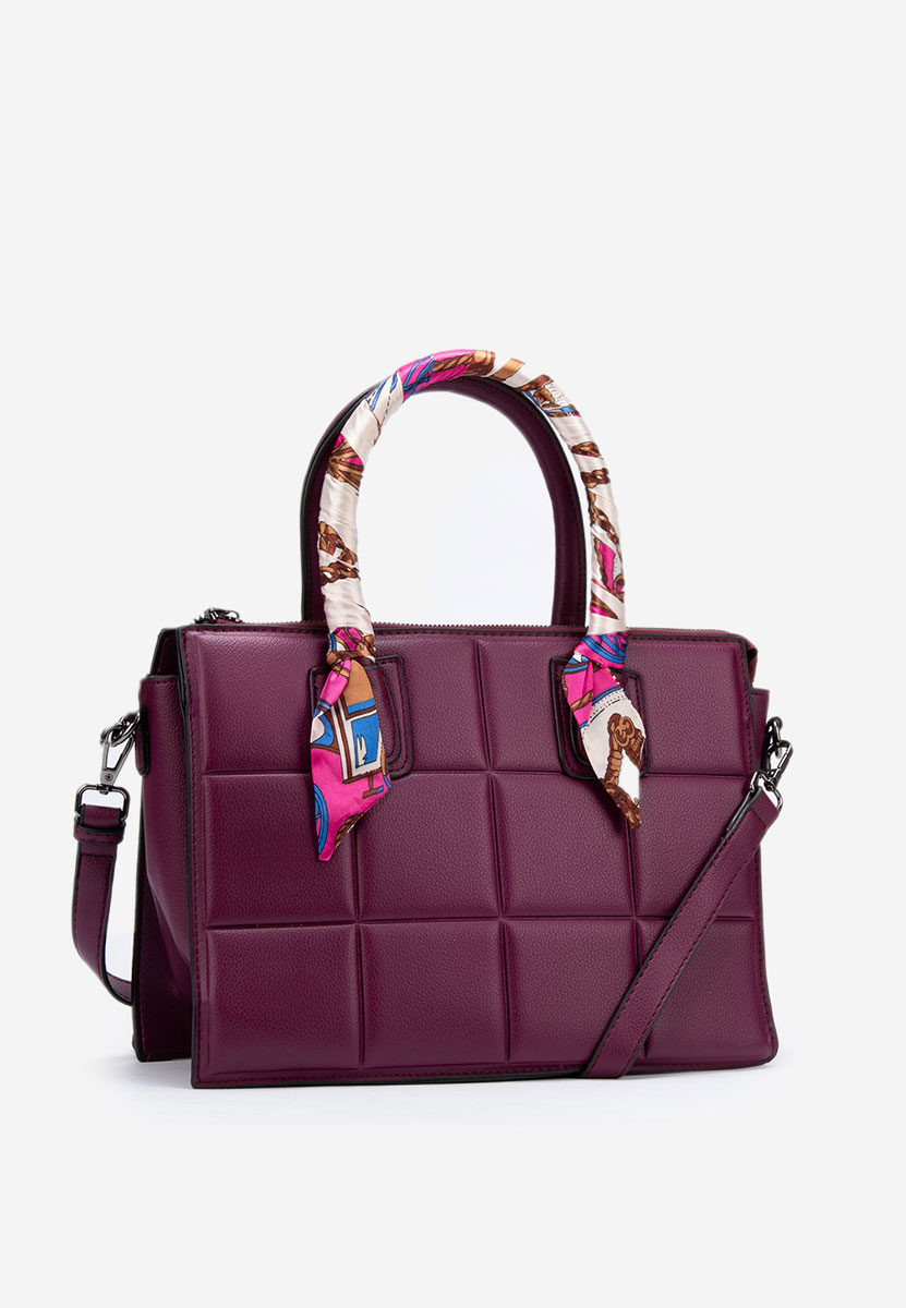 Fioletowe torebka do ręki Selenite