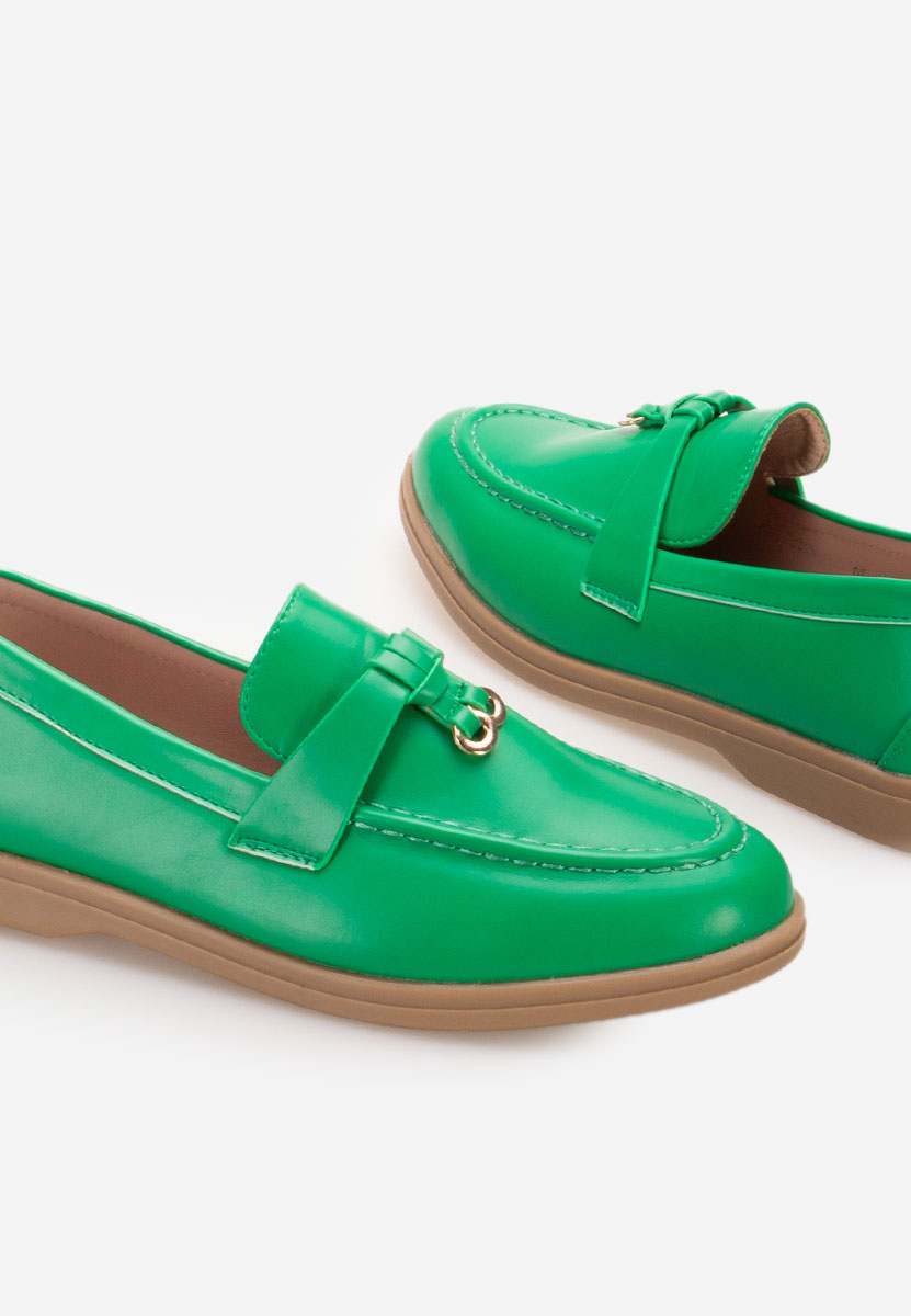 Zielone mokasyny damskie Ravishine Zielone mokasyny damskie Ravishine