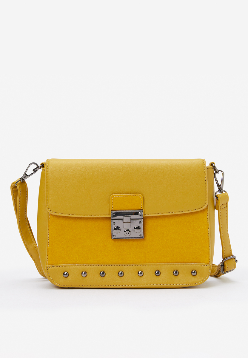 Żółte torebka na ramię Aresea