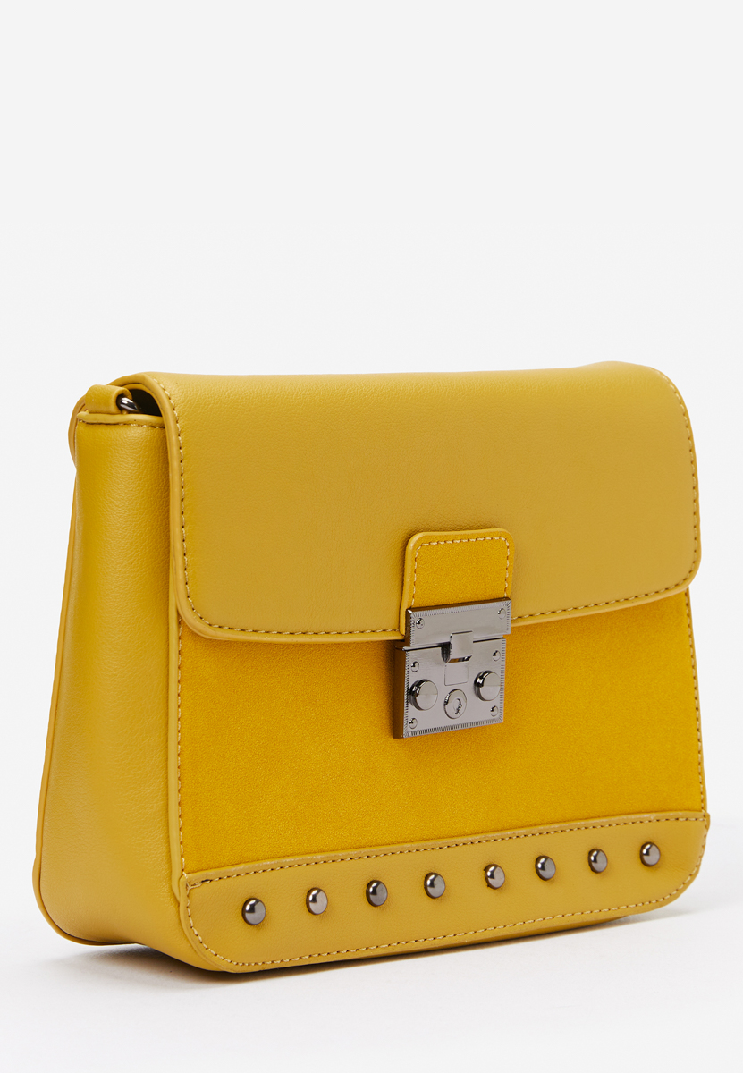 Żółte torebka na ramię Aresea