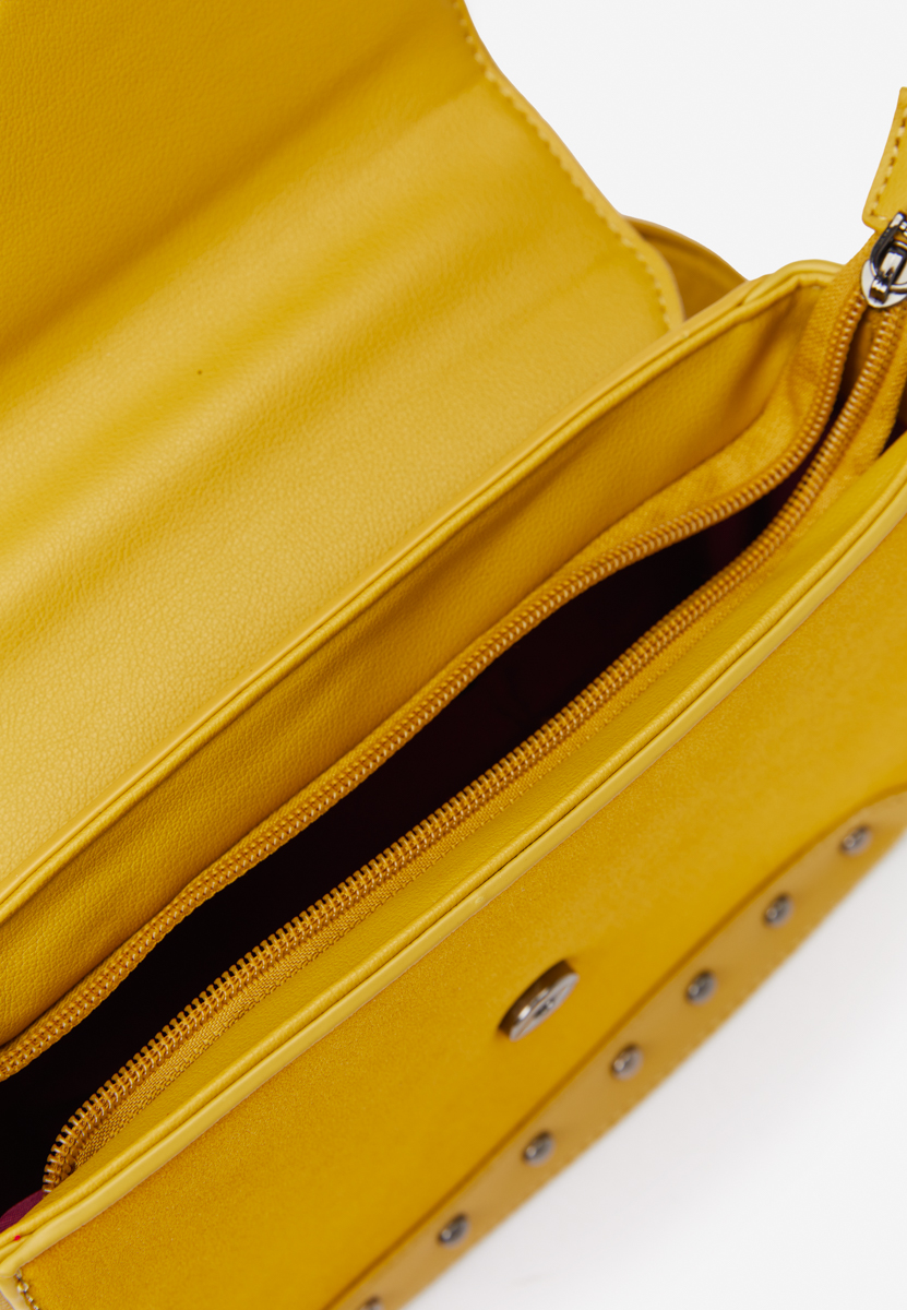 Żółte torebka na ramię Aresea