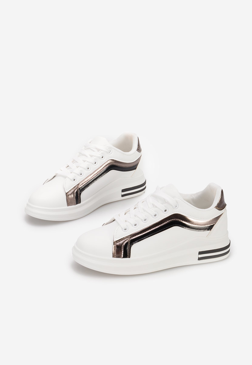 Białe sneakersy damskie Ateliana V5