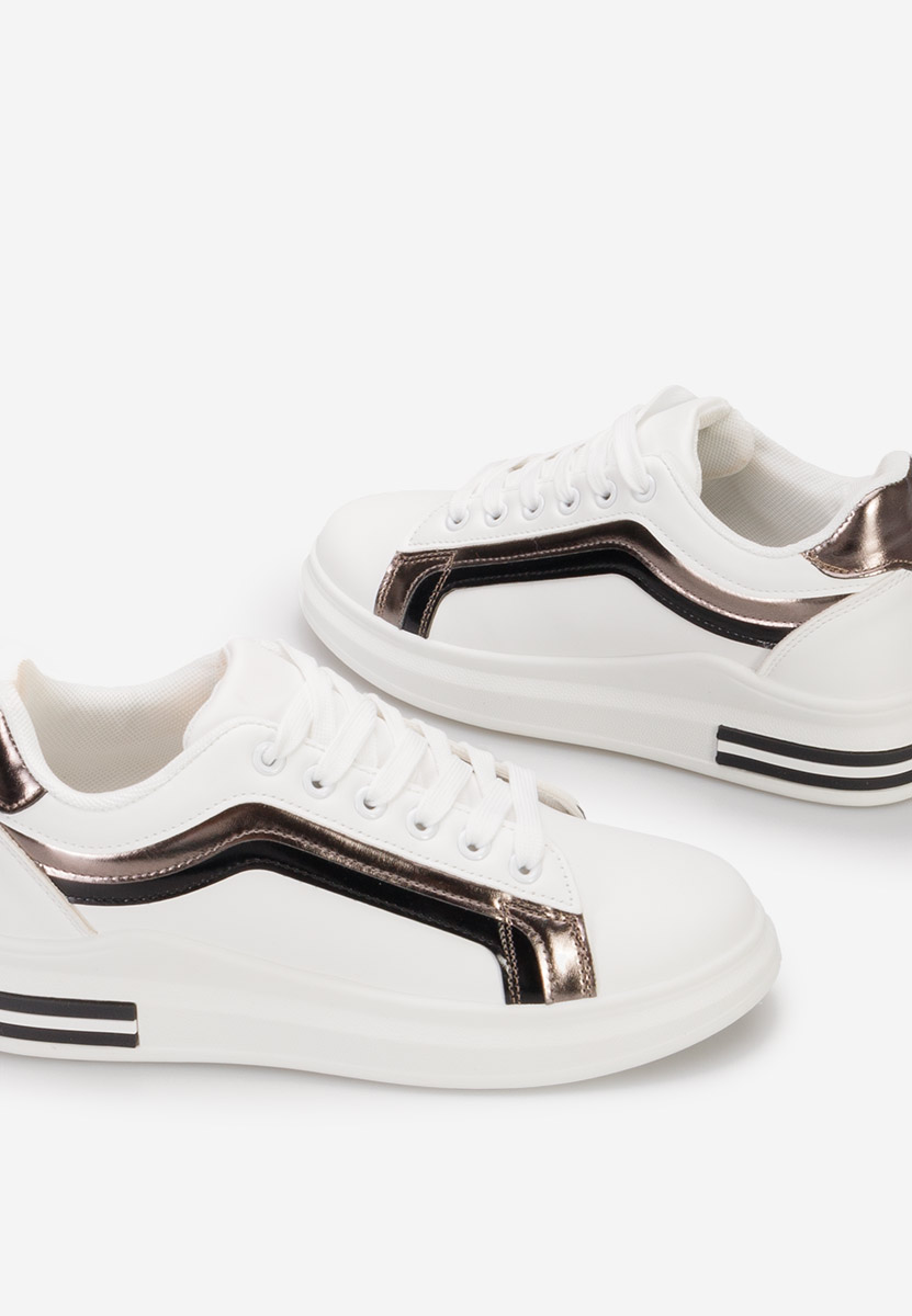 Białe sneakersy damskie Ateliana V5