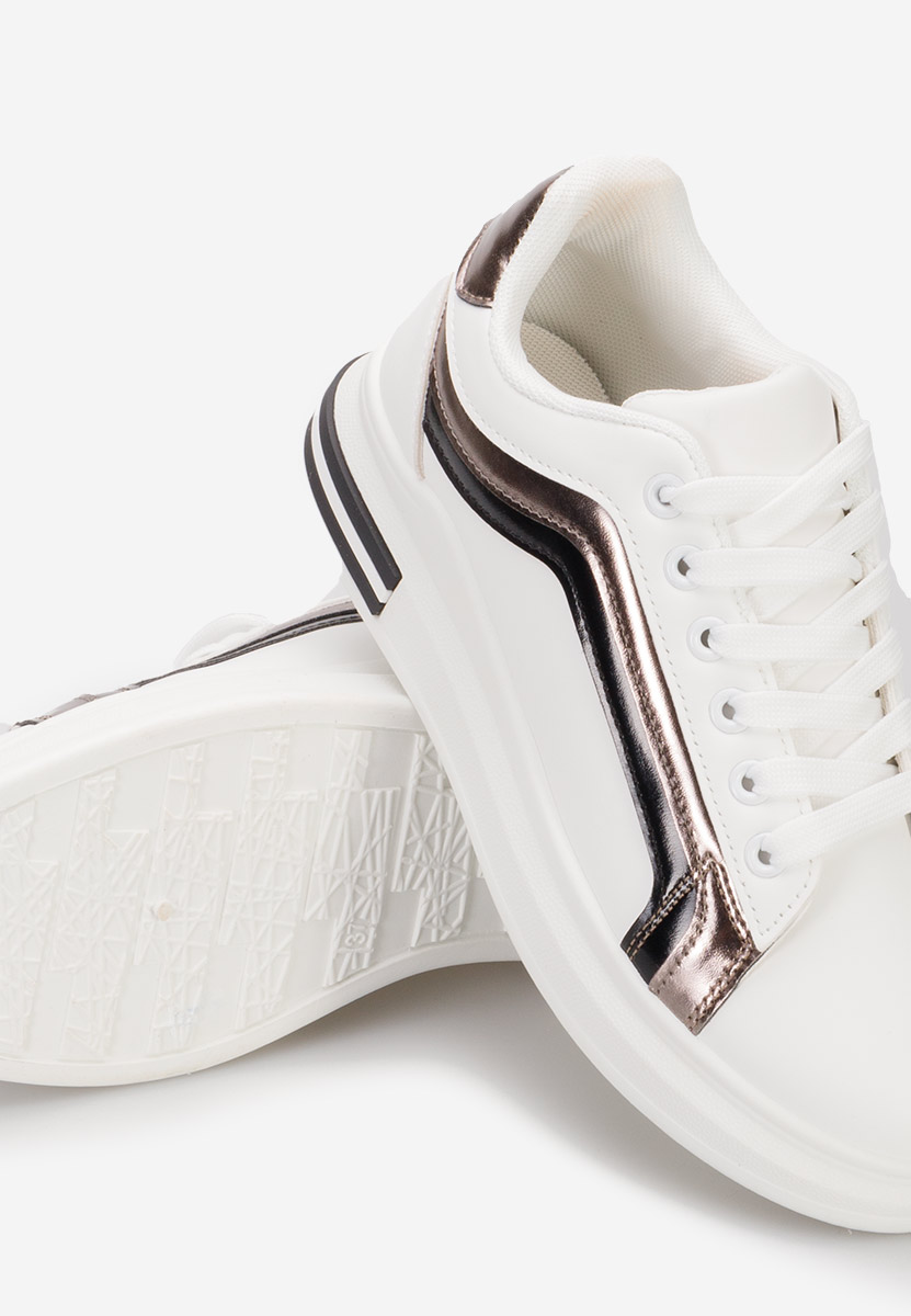Białe sneakersy damskie Ateliana V5