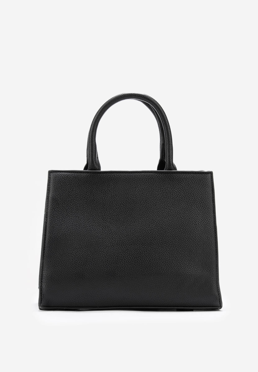 Czarna torebka do ręki Tharsa
