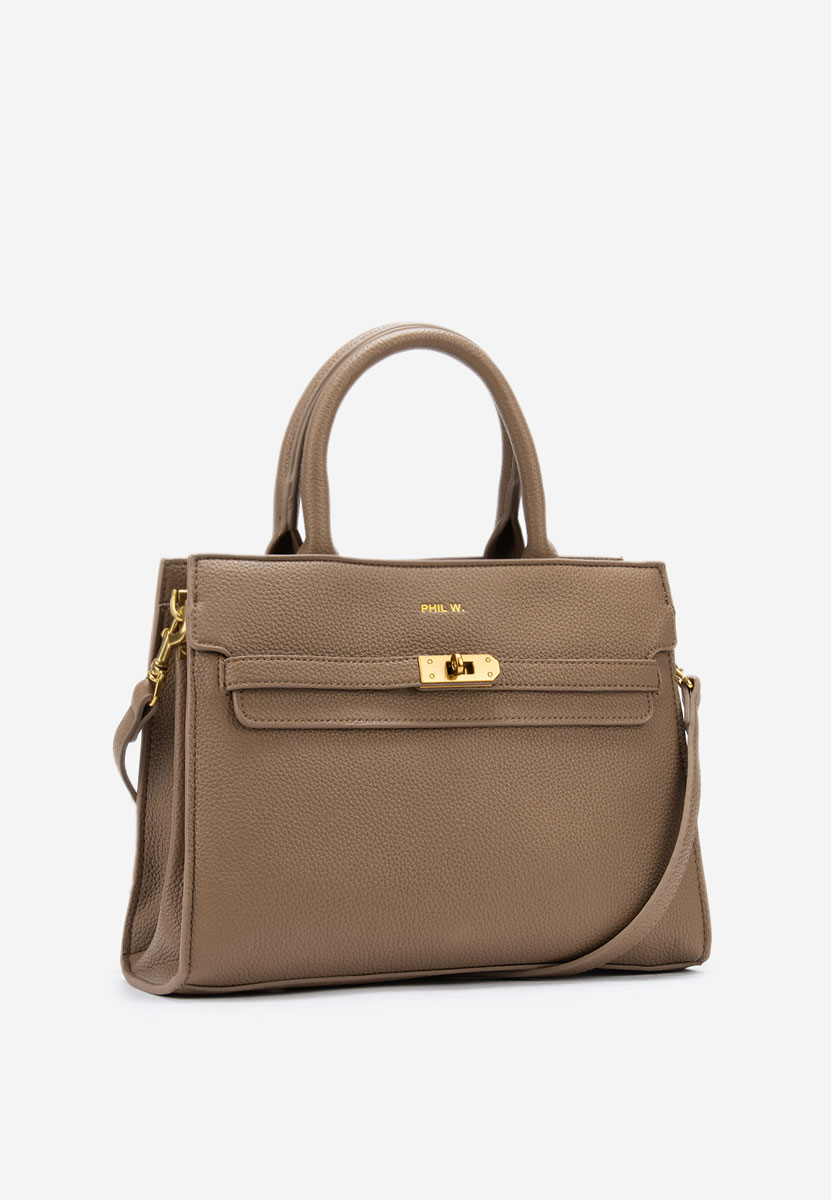 Khaki torebka do ręki Tharsa