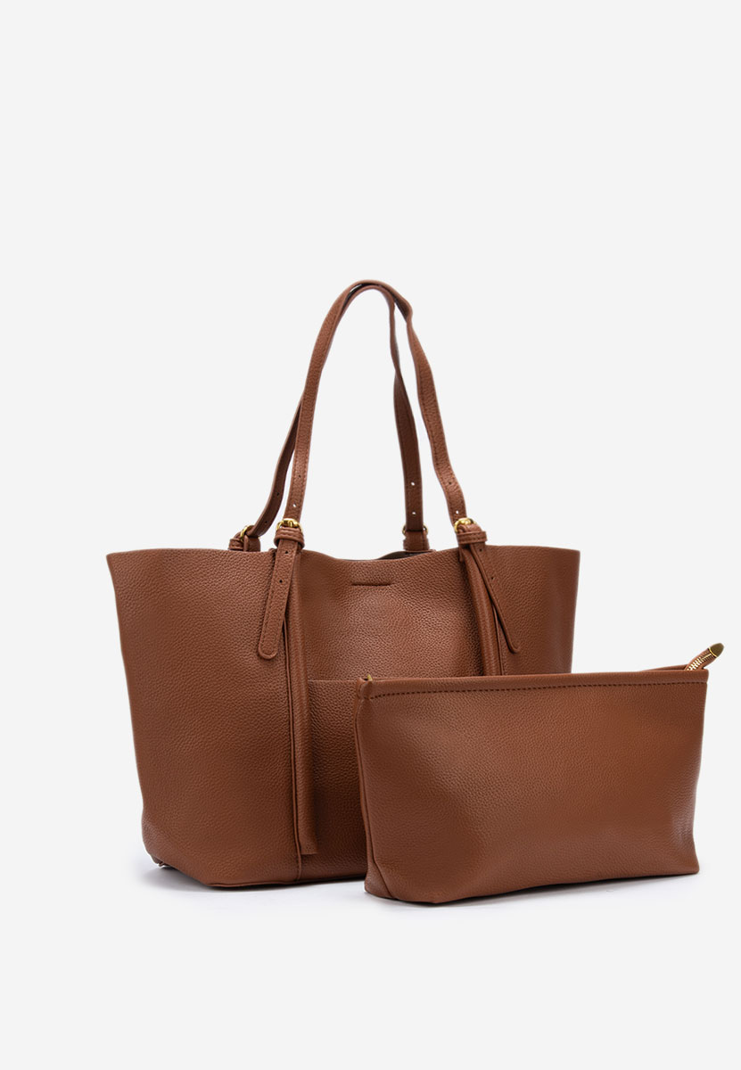 Camelowe torebka na ramię Ylena