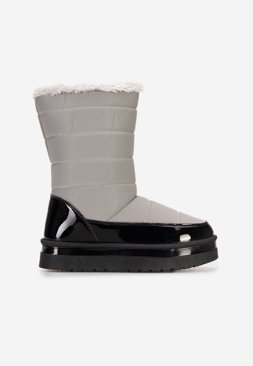 Szare śniegowce damskie Miho