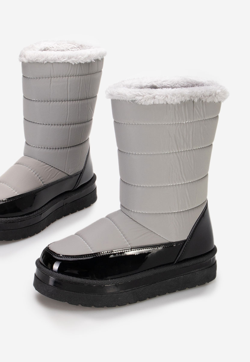 Szare śniegowce damskie Miho