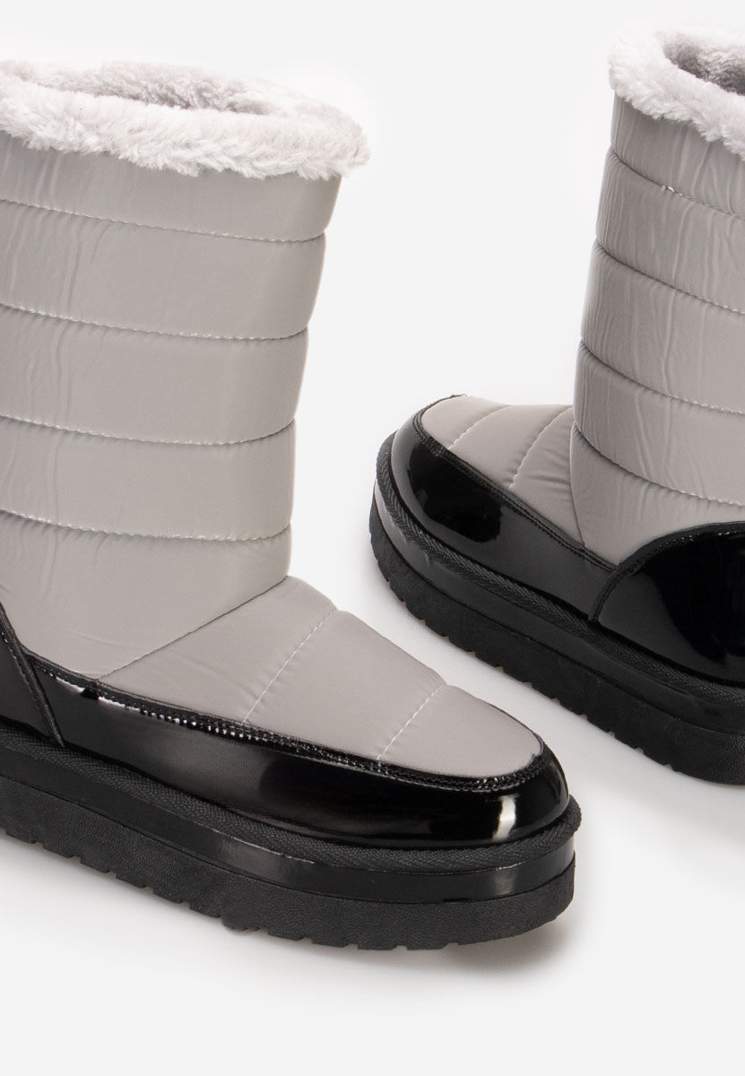 Szare śniegowce damskie Miho