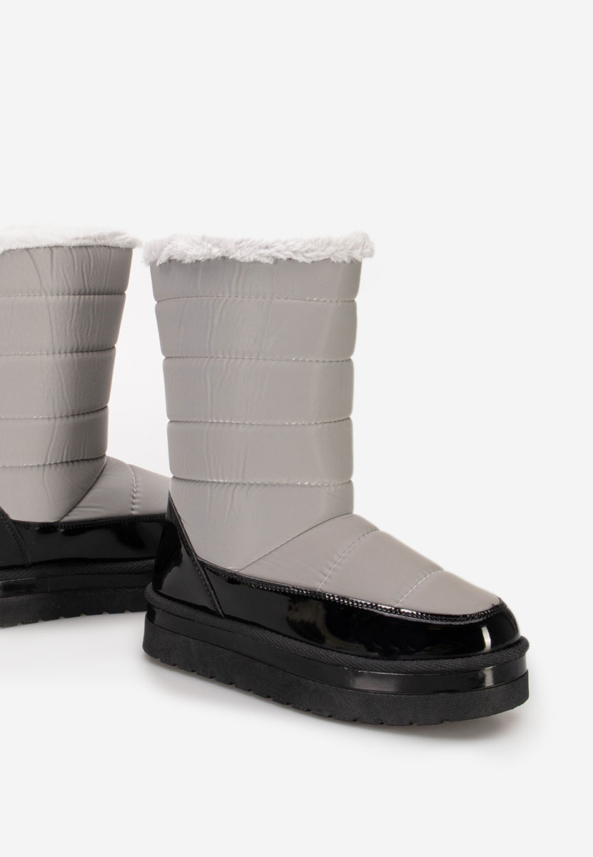 Szare śniegowce damskie Miho