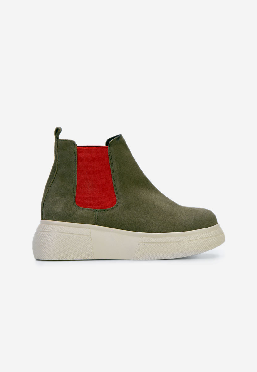 Khaki botki chelsea Kisalia V2
