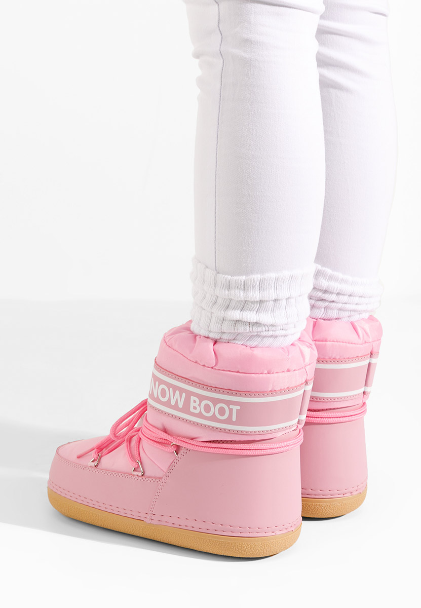 Różowe śniegowce damskie Altares