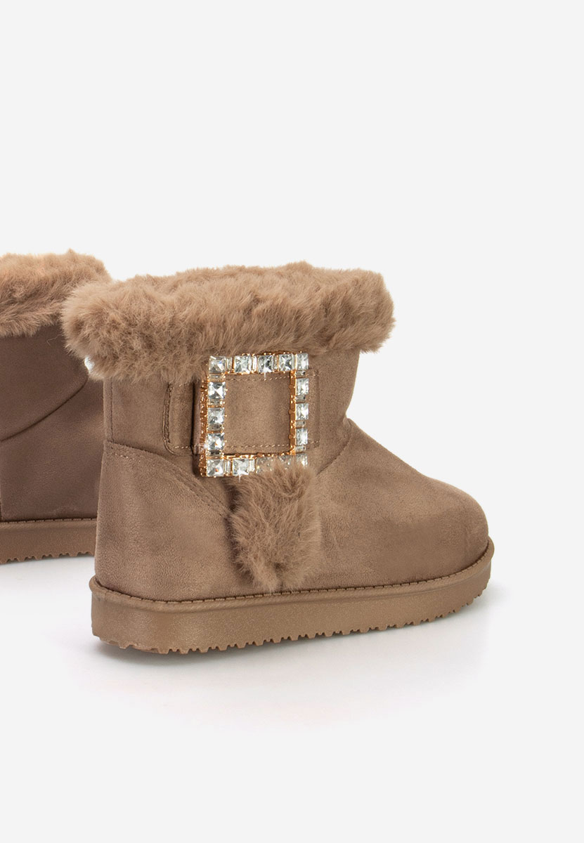 Khaki śniegowce damskie Noranda