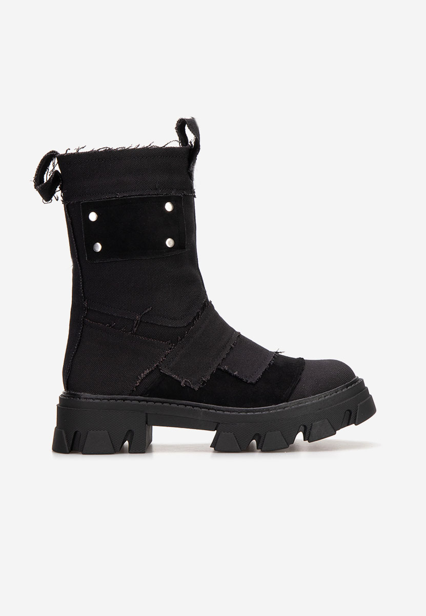 Czarne kozaki damskie Midvala