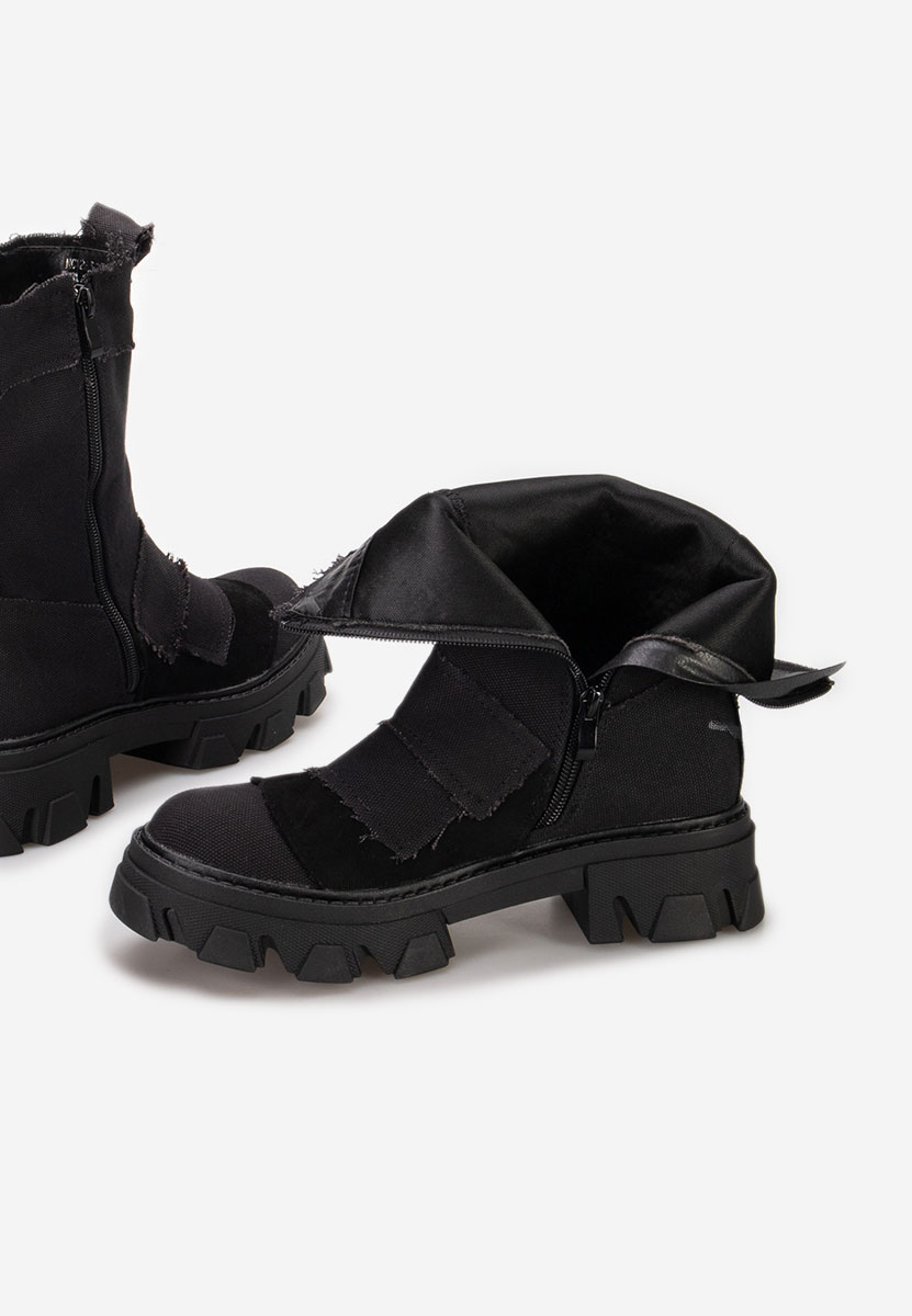 Czarne kozaki damskie Midvala