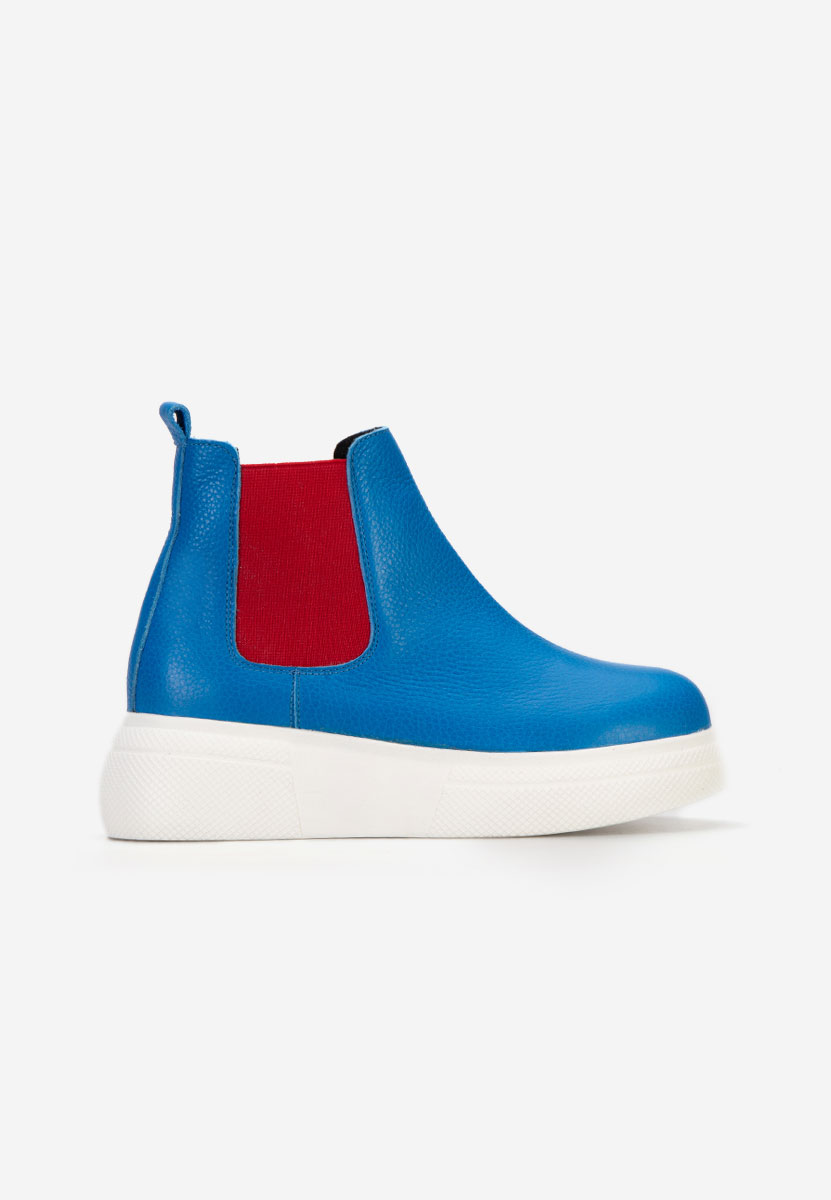 Niebieskie botki chelsea Kisalia V4