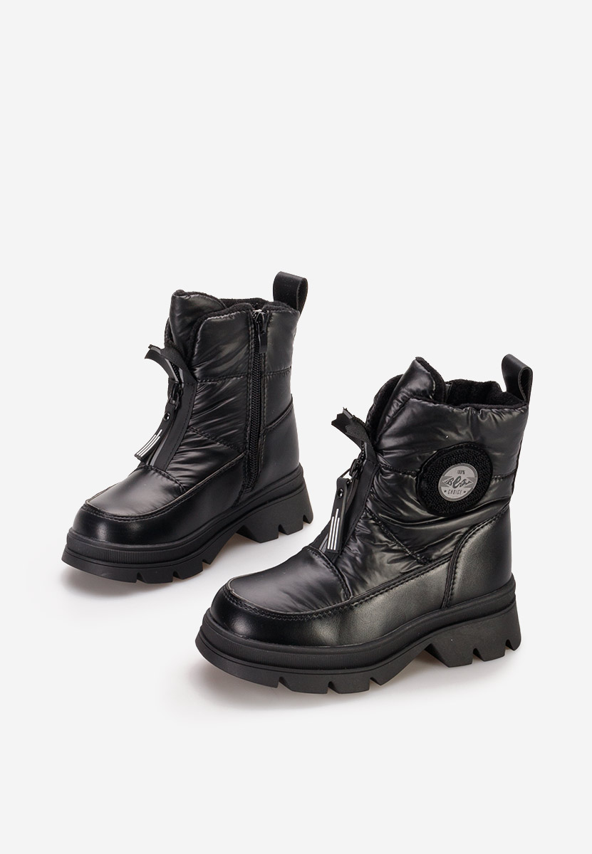 Czarne botki dziewczęce Loxley