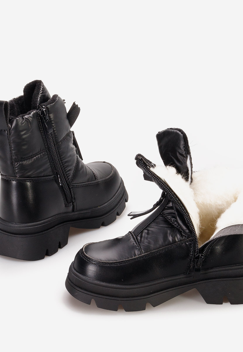 Czarne botki dziewczęce Loxley