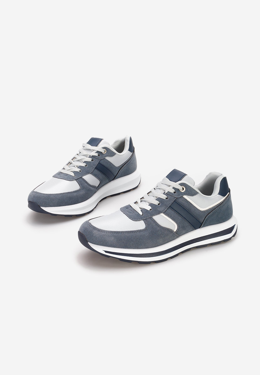 Niebieskie sneakersy męskie Randall