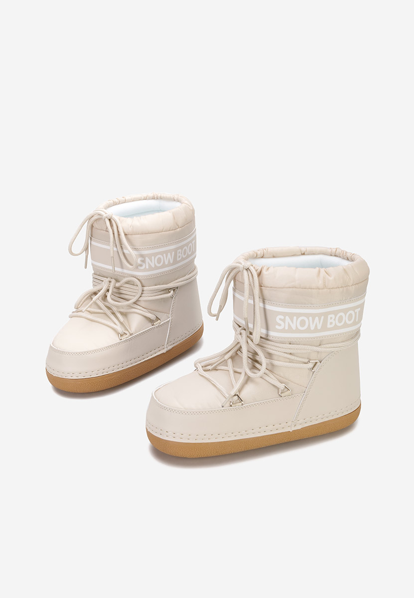 Beżowe śniegowce damskie Altares