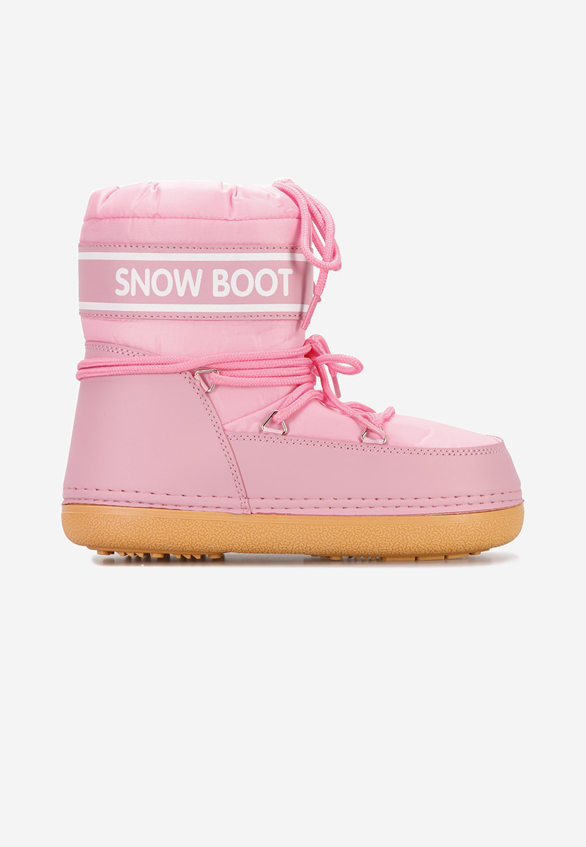 Różowe śniegowce damskie Altares