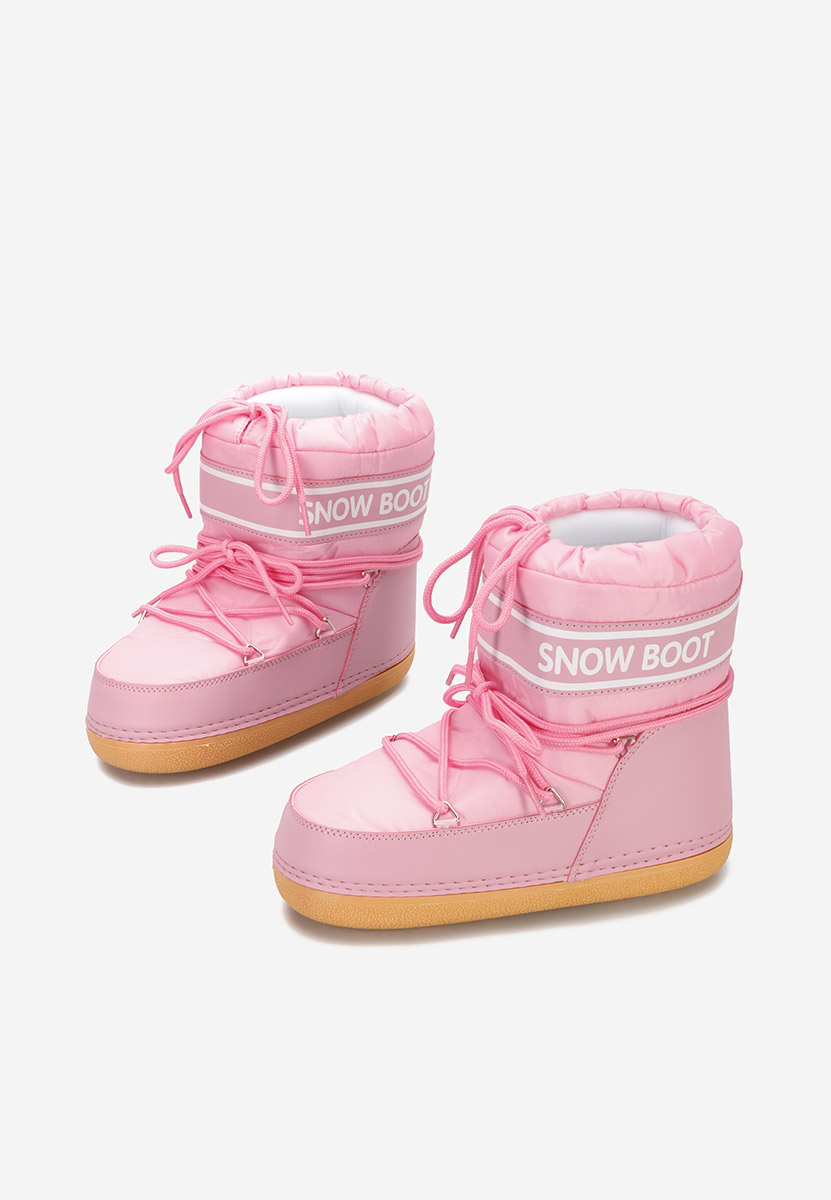 Różowe śniegowce damskie Altares