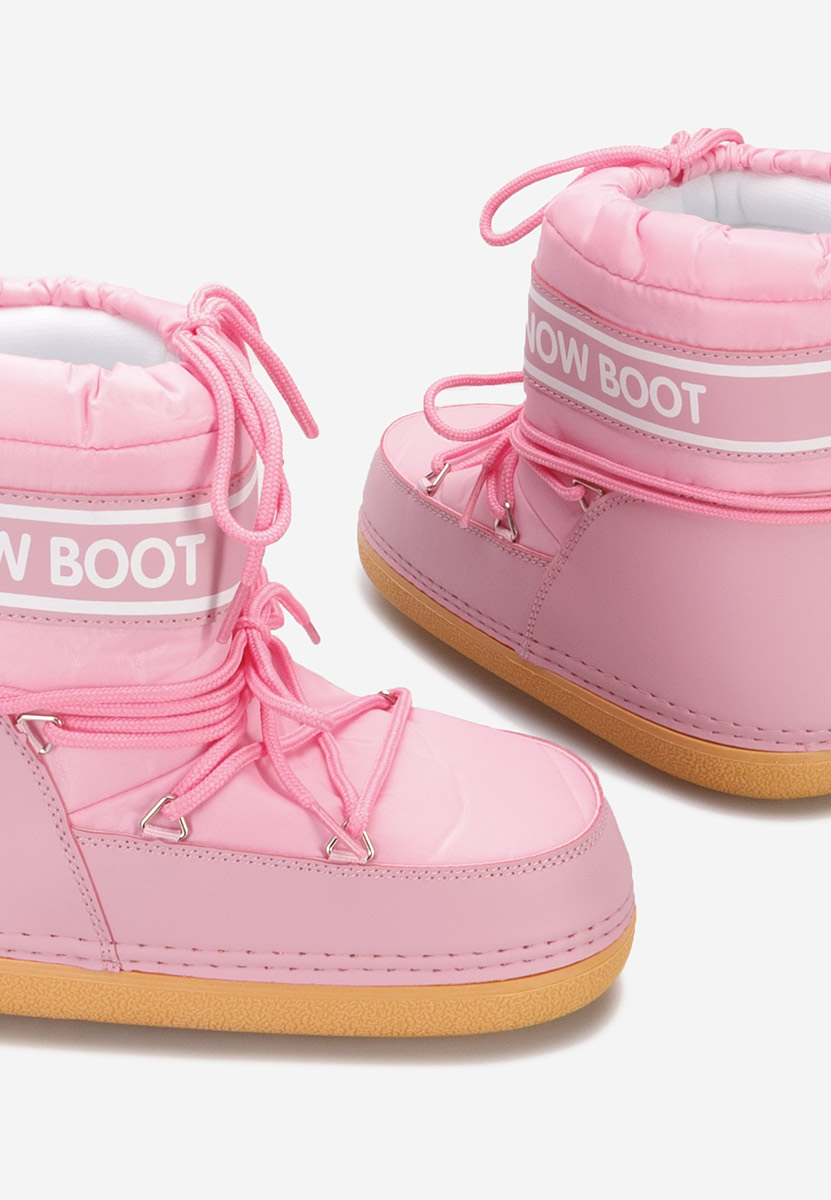 Różowe śniegowce damskie Altares