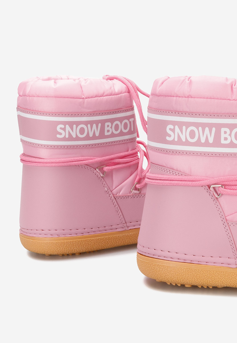 Różowe śniegowce damskie Altares