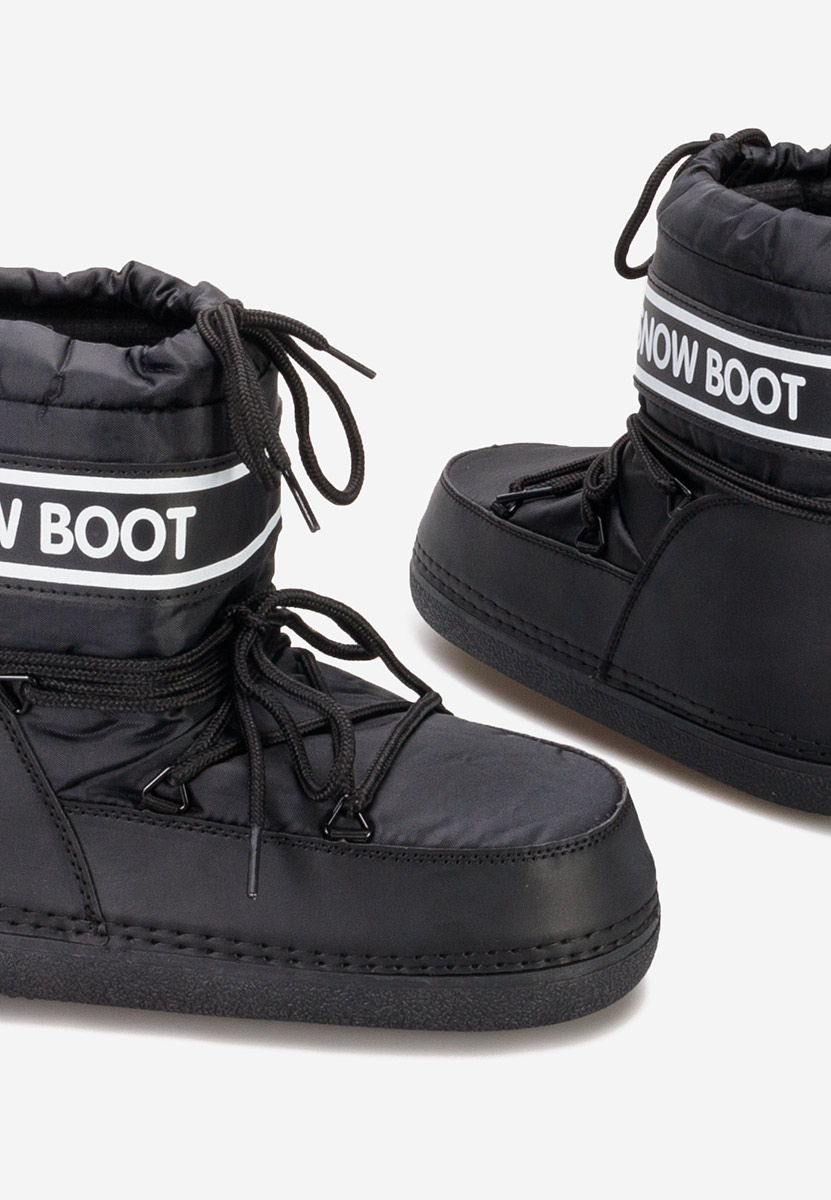 Czarne śniegowce damskie Altares