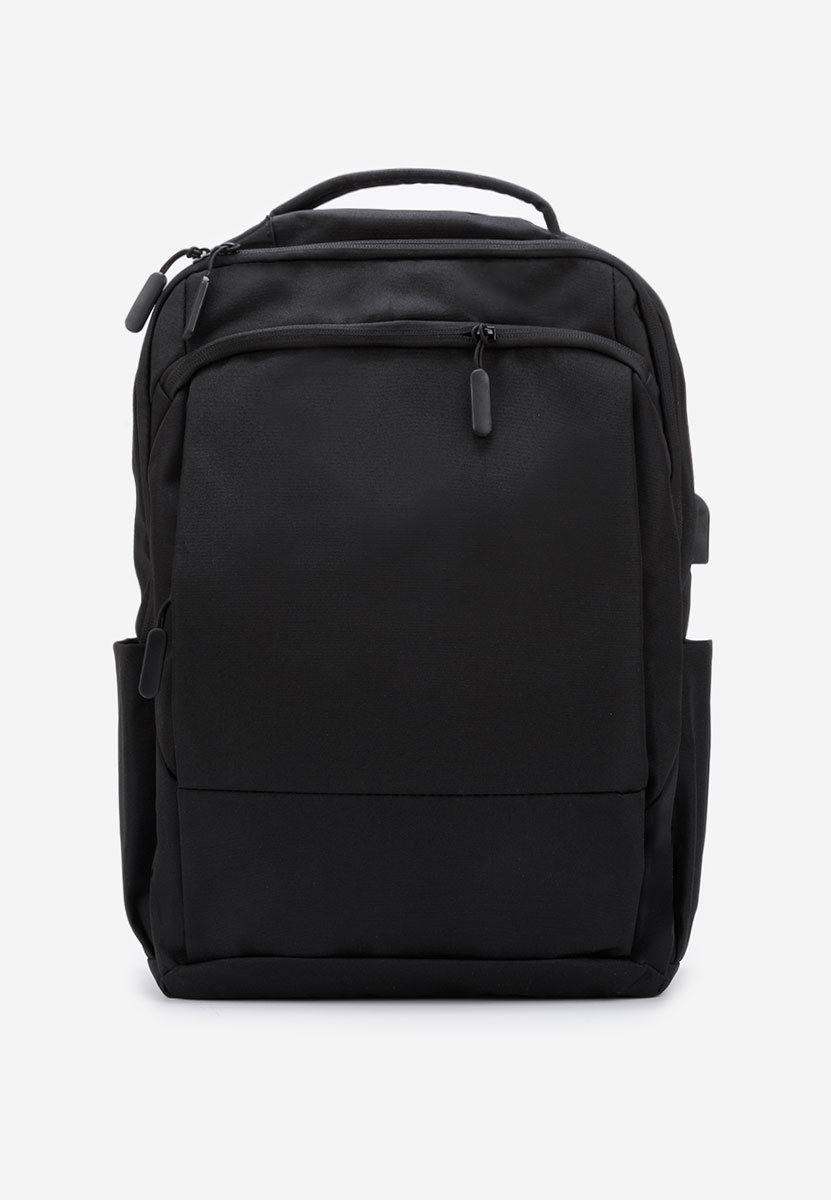 Czarny plecak Meticulous