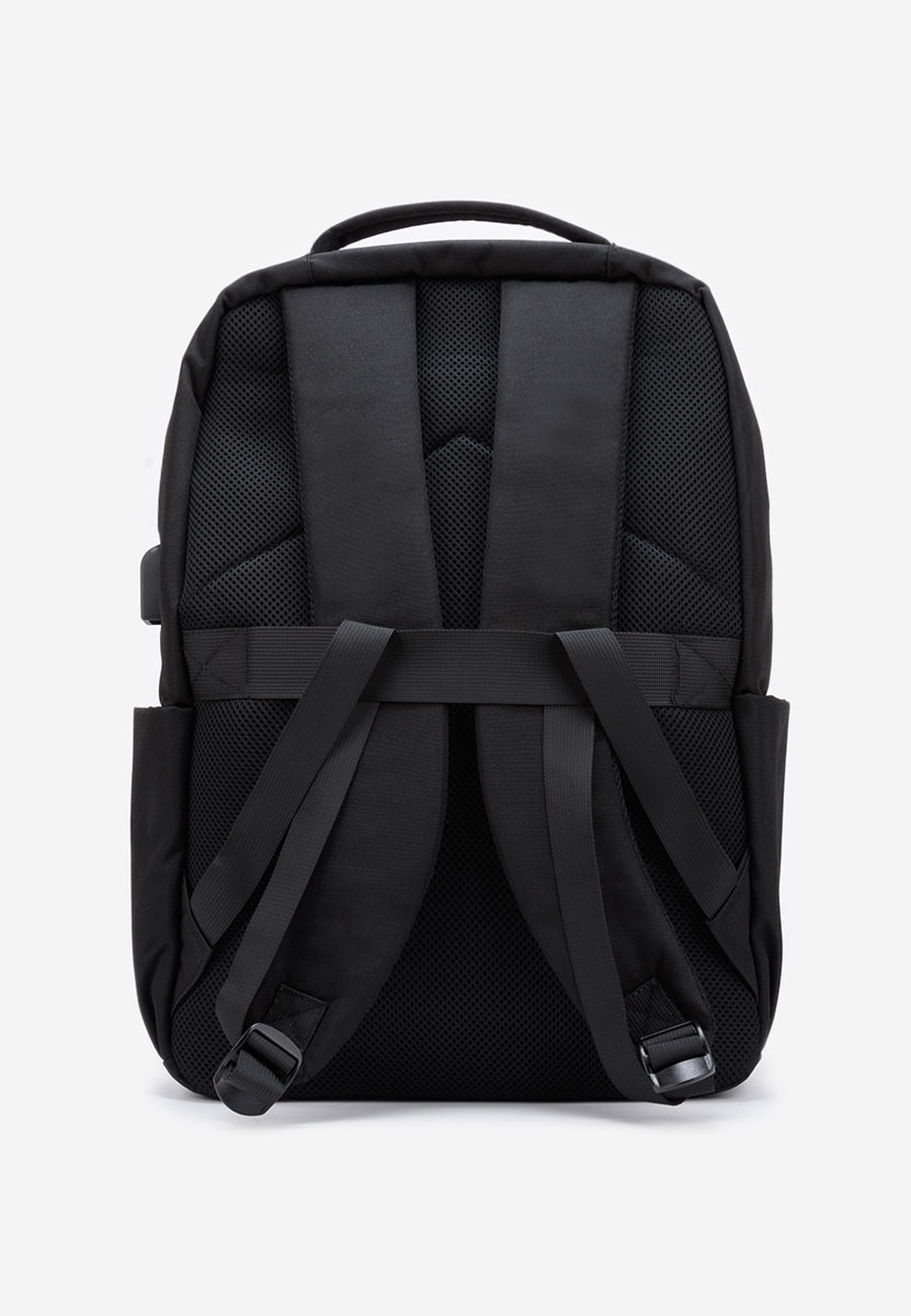 Czarny plecak Meticulous