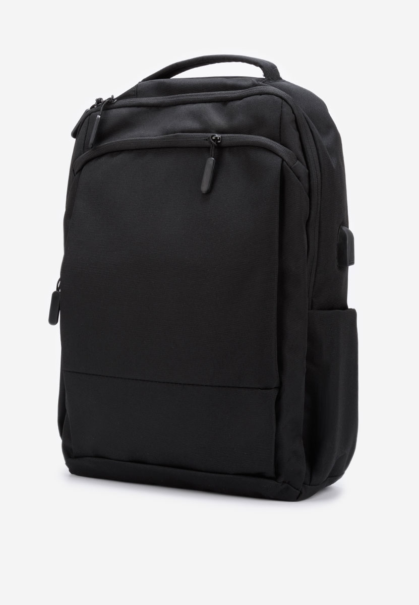 Czarny plecak Meticulous