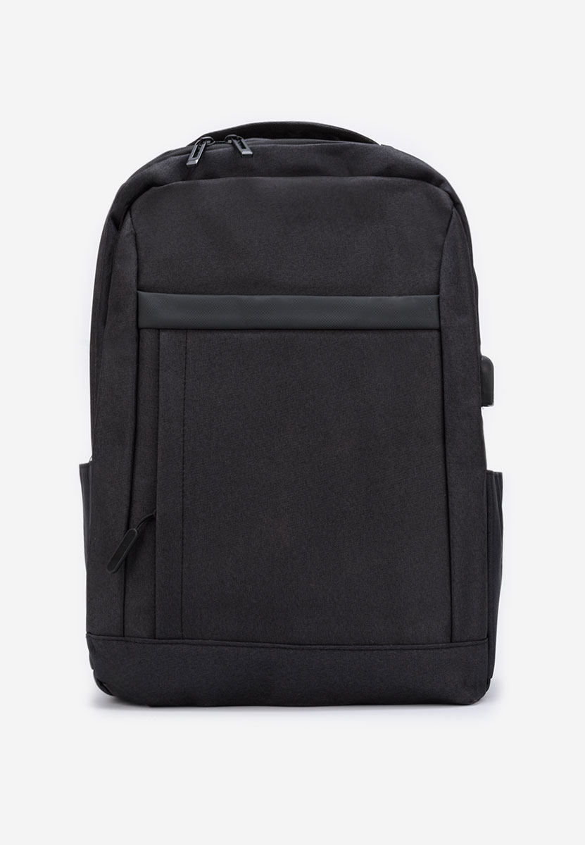 Czarny plecak Fiorentino